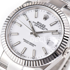 Datejust 36/41 126331 Black Dial in with Diamond Markers in Jubilee 