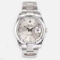 Datejust 36/41 126331 Black Dial in with Diamond Markers in Jubilee 