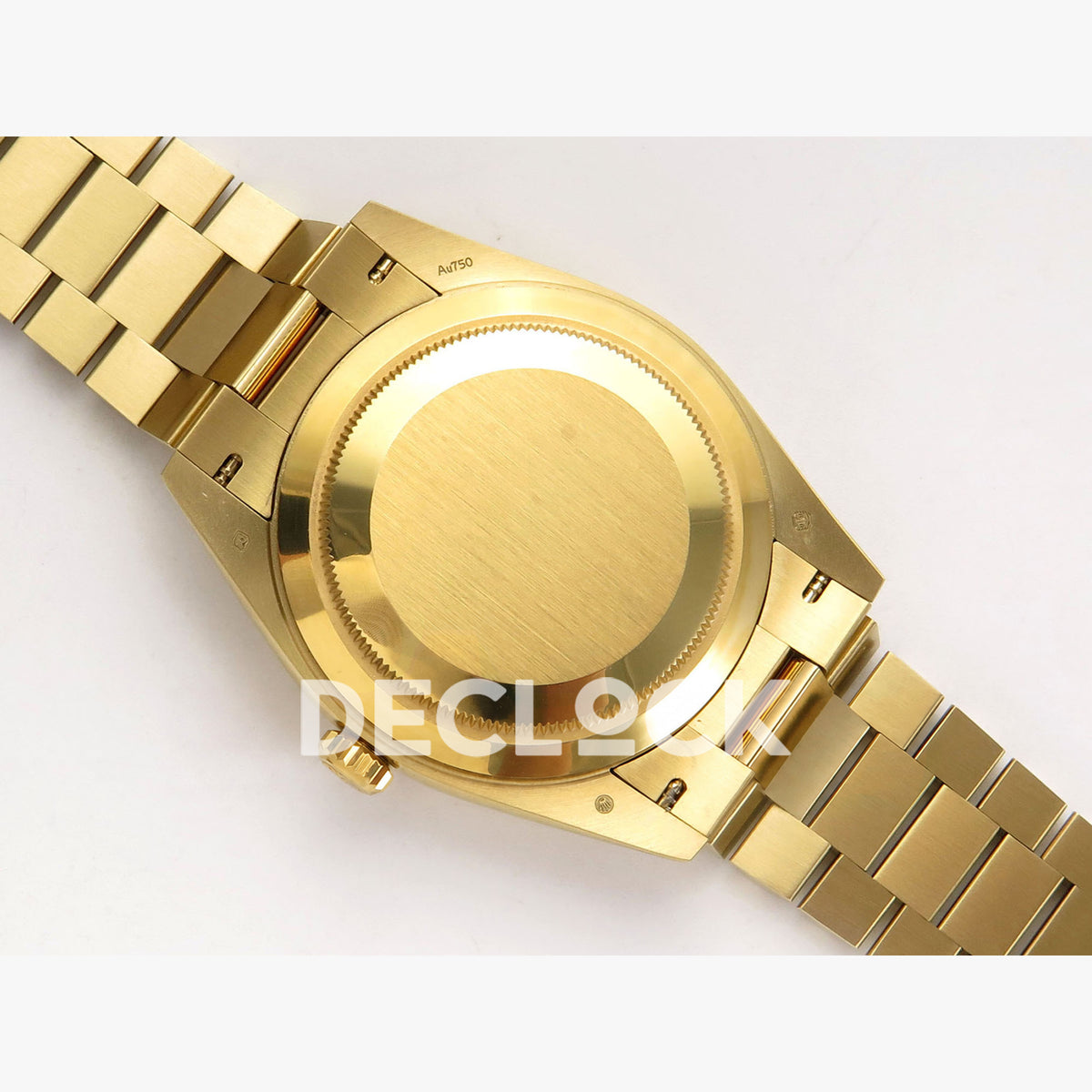 Rolex Day-Date 40mm 228238 QF Green Ombre Roman Dial on President JH3255 Free Sprung V9 Weighted 210g Replica Watch (Copy)