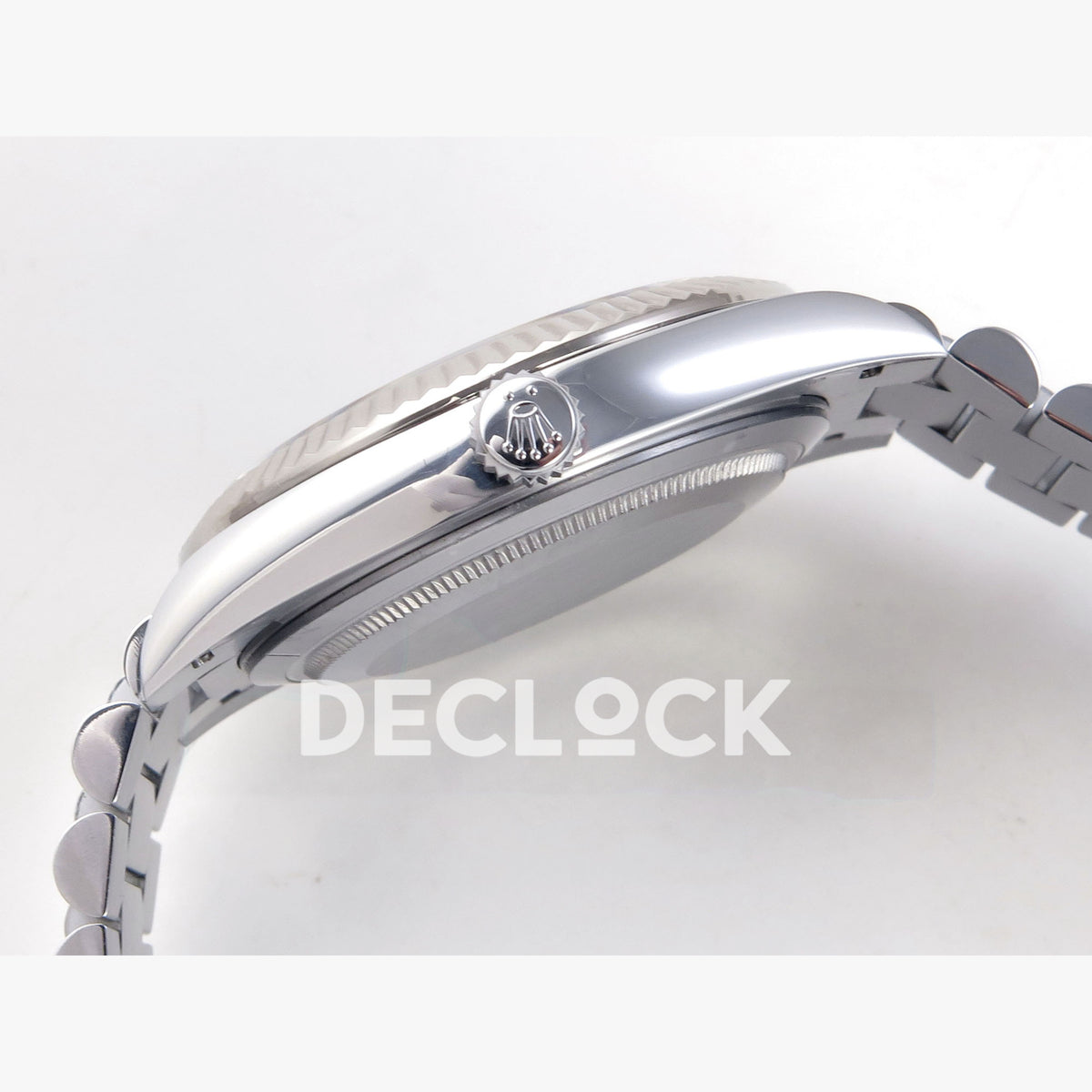 Super Clone Rolex Daytona 126515 Black/RG Stick Dial on Oysterflex Strap DD4131
