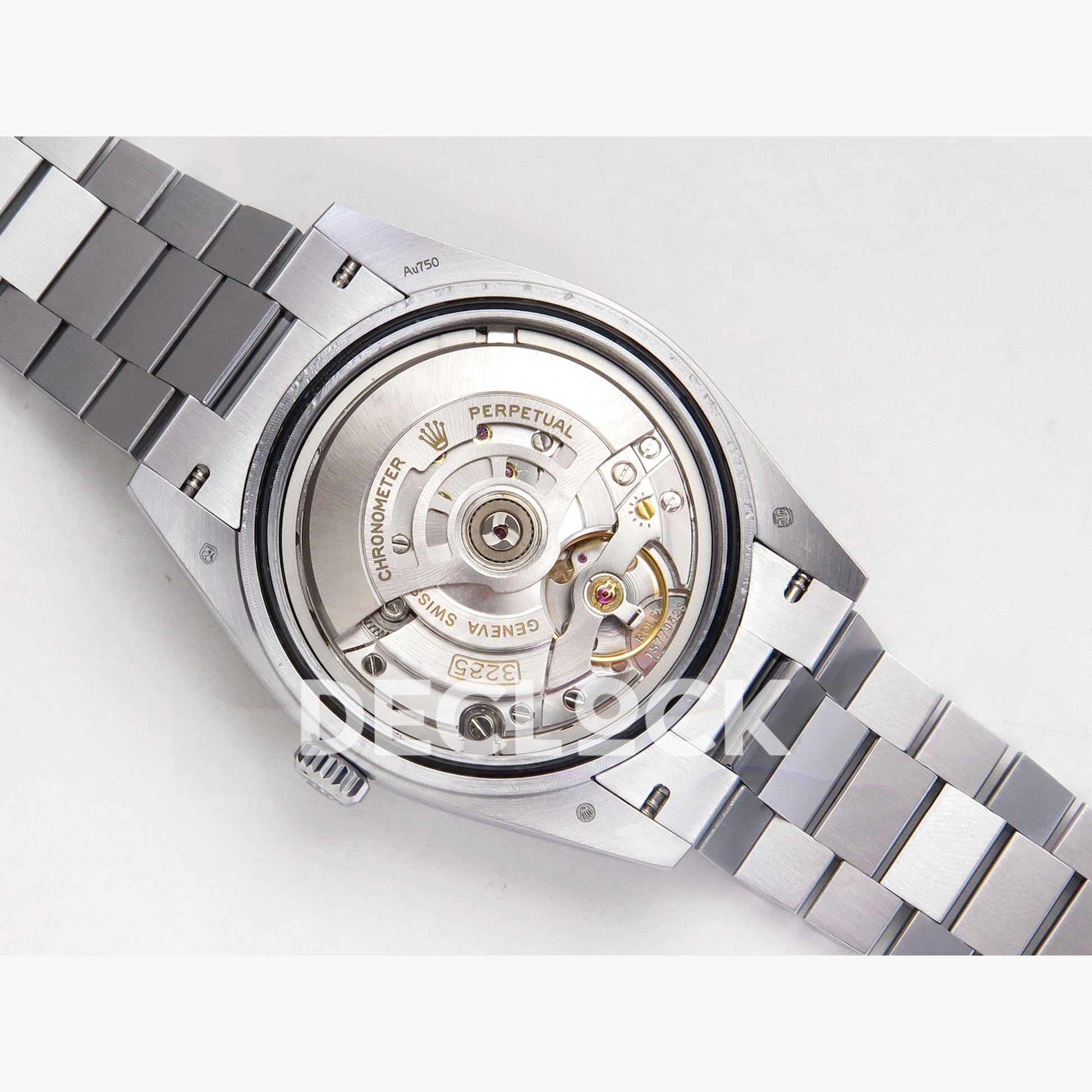 Super Clone Rolex Daytona 126515 Black/RG Stick Dial on Oysterflex Strap DD4131