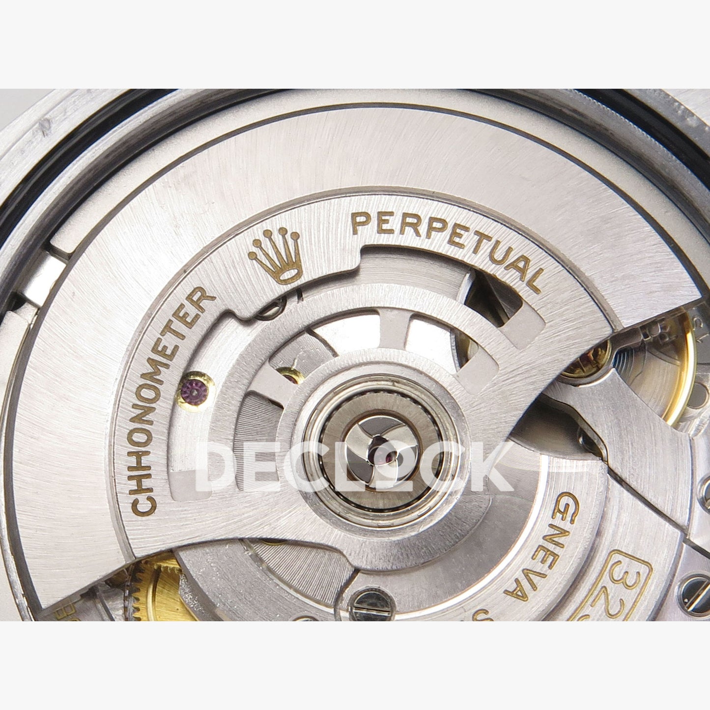 Super Clone Rolex Daytona 126515 Black/RG Stick Dial on Oysterflex Strap DD4131