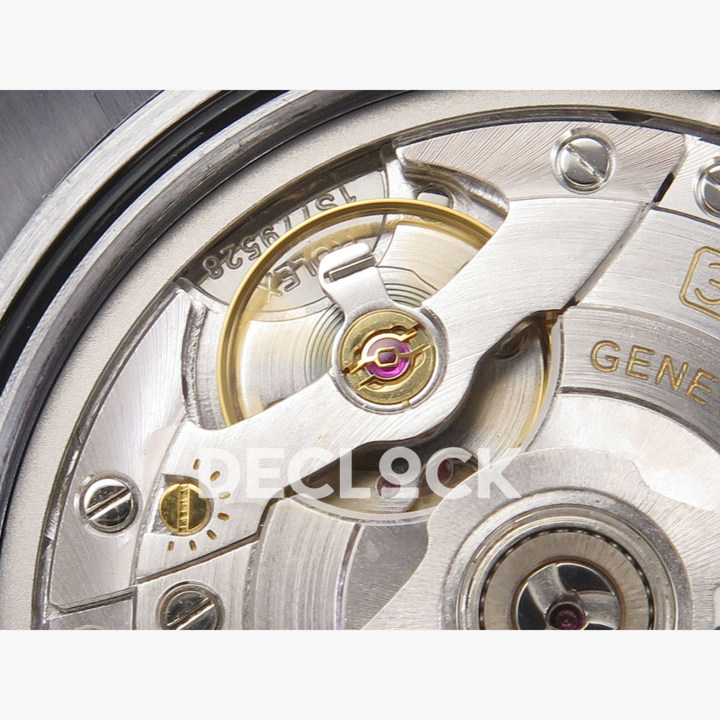 Super Clone Rolex Daytona 126515 Black/RG Stick Dial on Oysterflex Strap DD4131