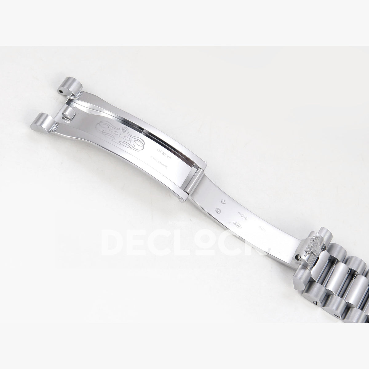 Super Clone Rolex Daytona 126515 Black/RG Stick Dial on Oysterflex Strap DD4131