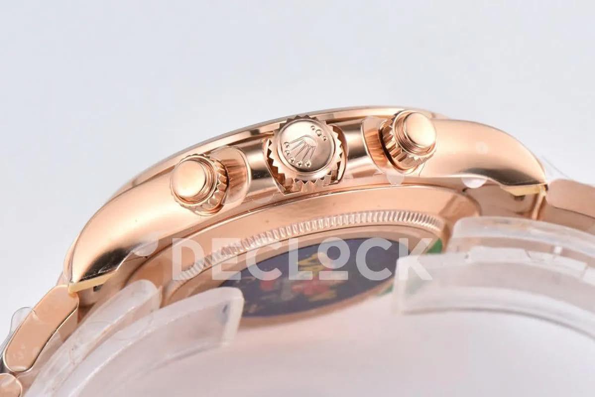 Replica Rolex Daytona 126505 Black Dial in Everose Gold |  Declock.