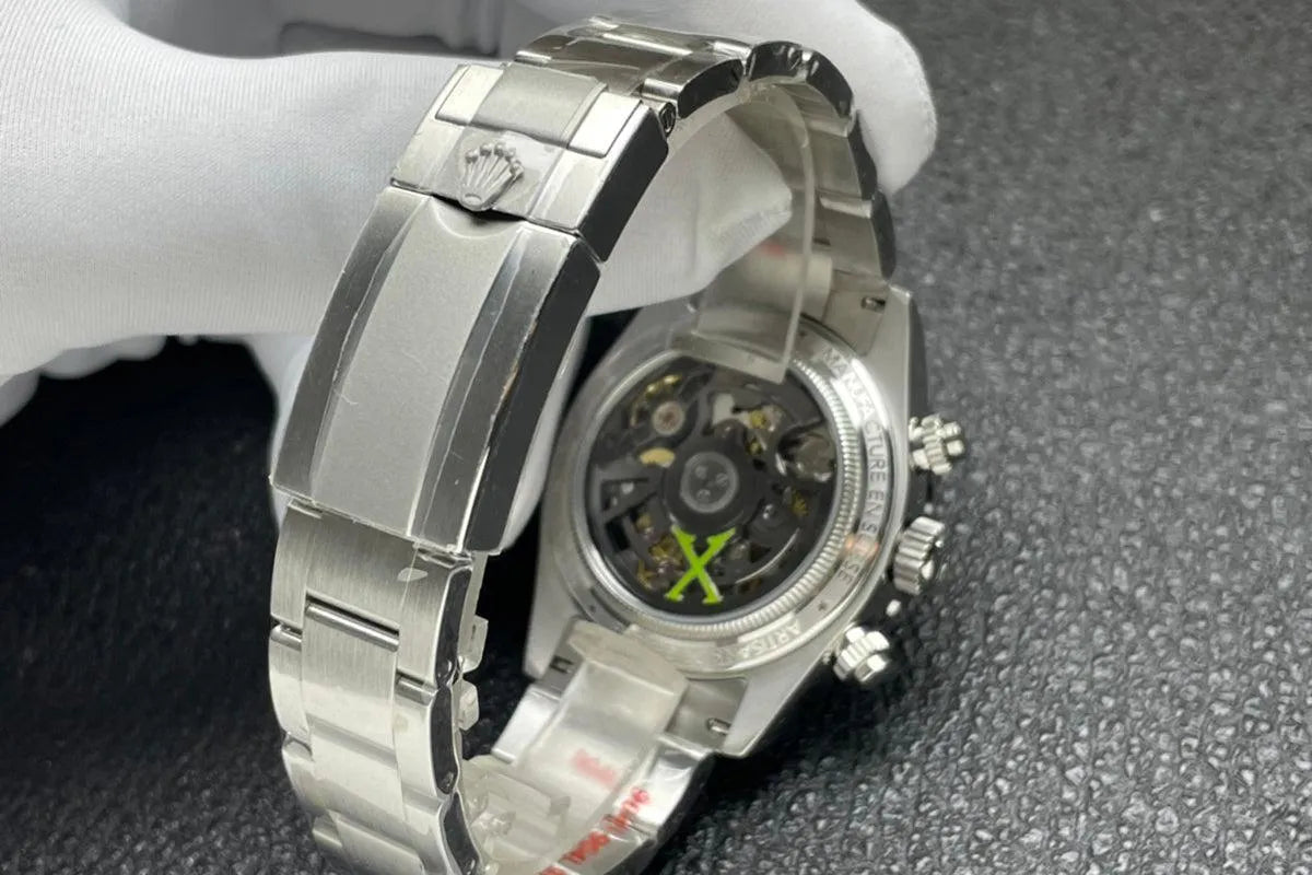 Replica Rolex Daytona 116508 Neon Artisans de Genève Unveils White Dial in White Gold