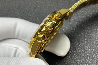 Replica Rolex Daytona 116508 Neon Artisans de Genève Unveils White Dial in Yellow Gold
