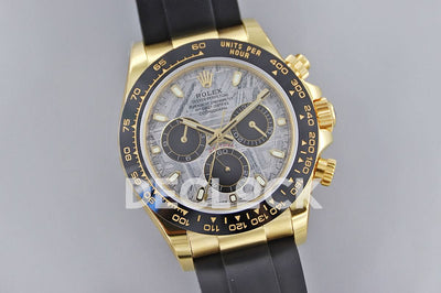 Daytona 116518LN Meteorite Dial in Yellow Gold