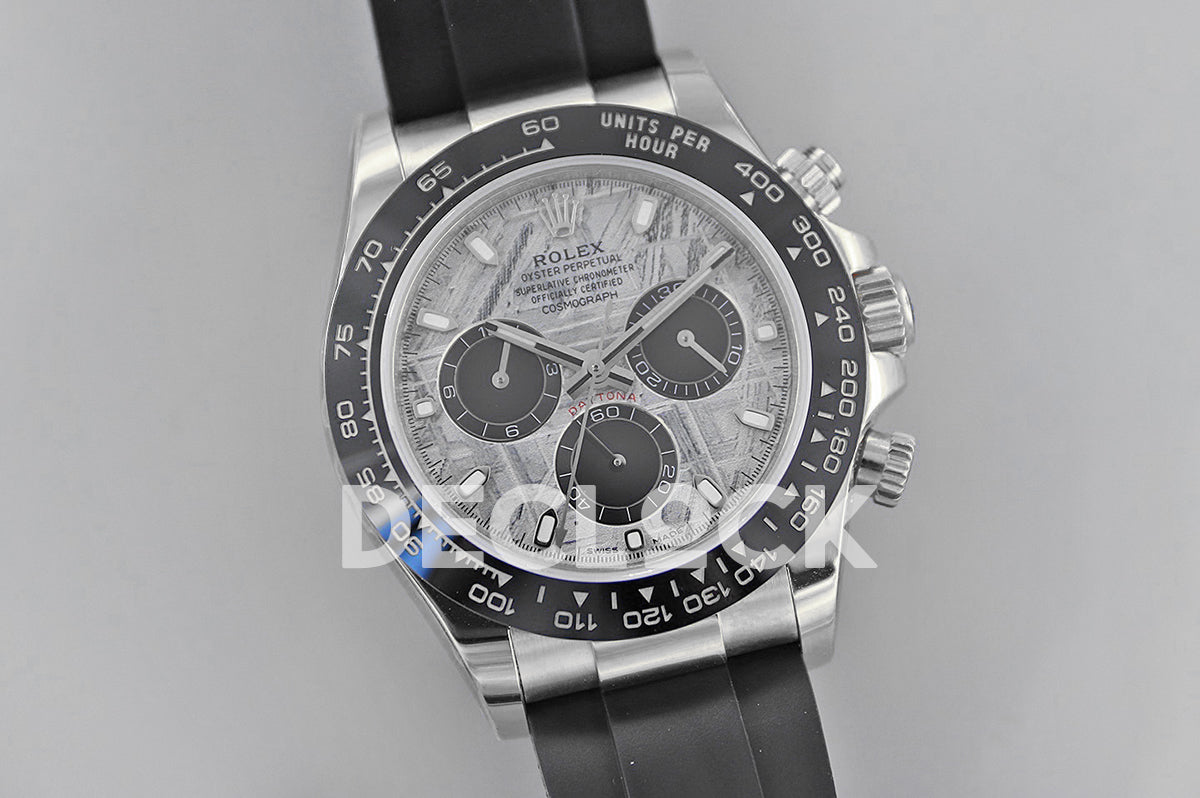 Daytona 116519LN Meteorite Dial in White Gold