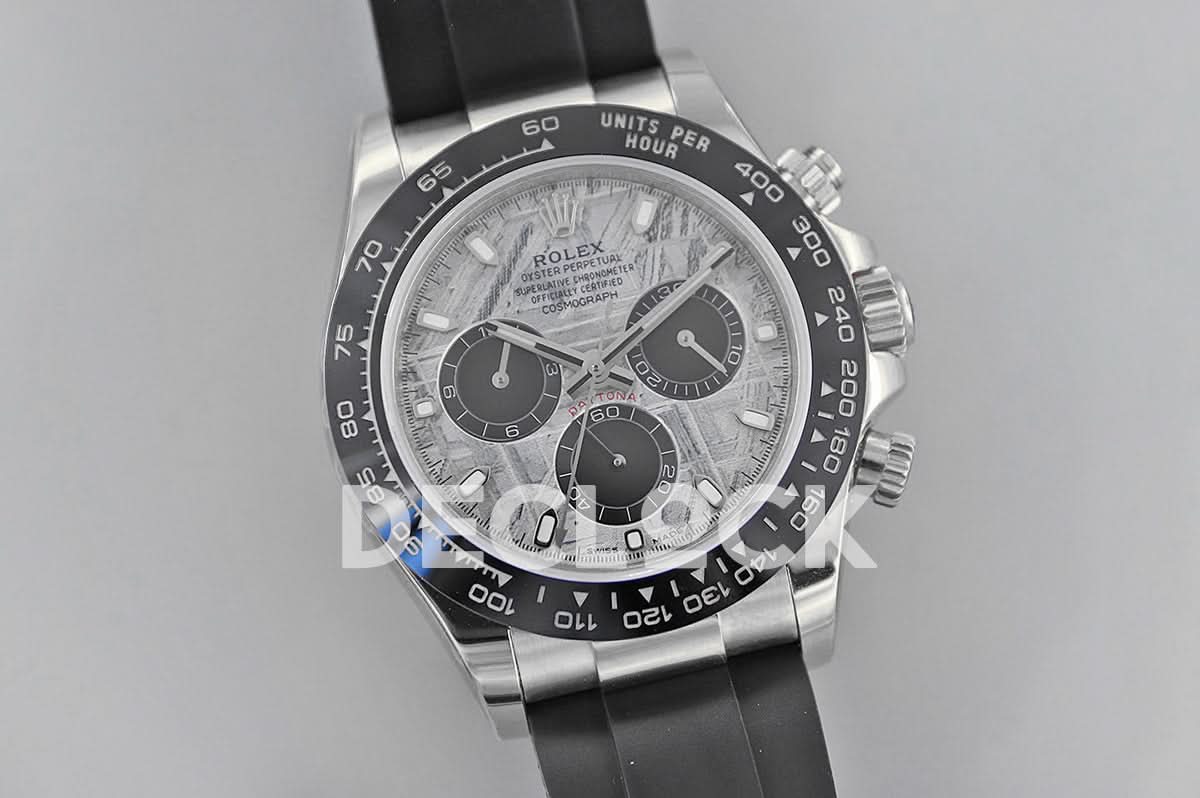 Daytona 116519LN Meteorite Dial in White Gold