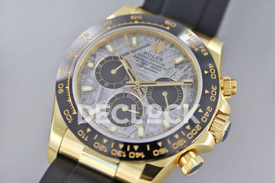 Daytona 116518LN Meteorite Dial in Yellow Gold