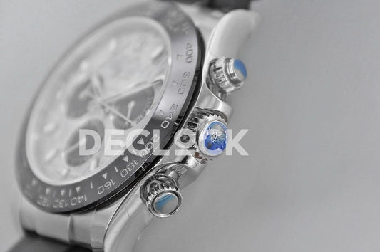 Replica Rolex Daytona 116519LN Meteorite Dial in White Gold |  Declock.