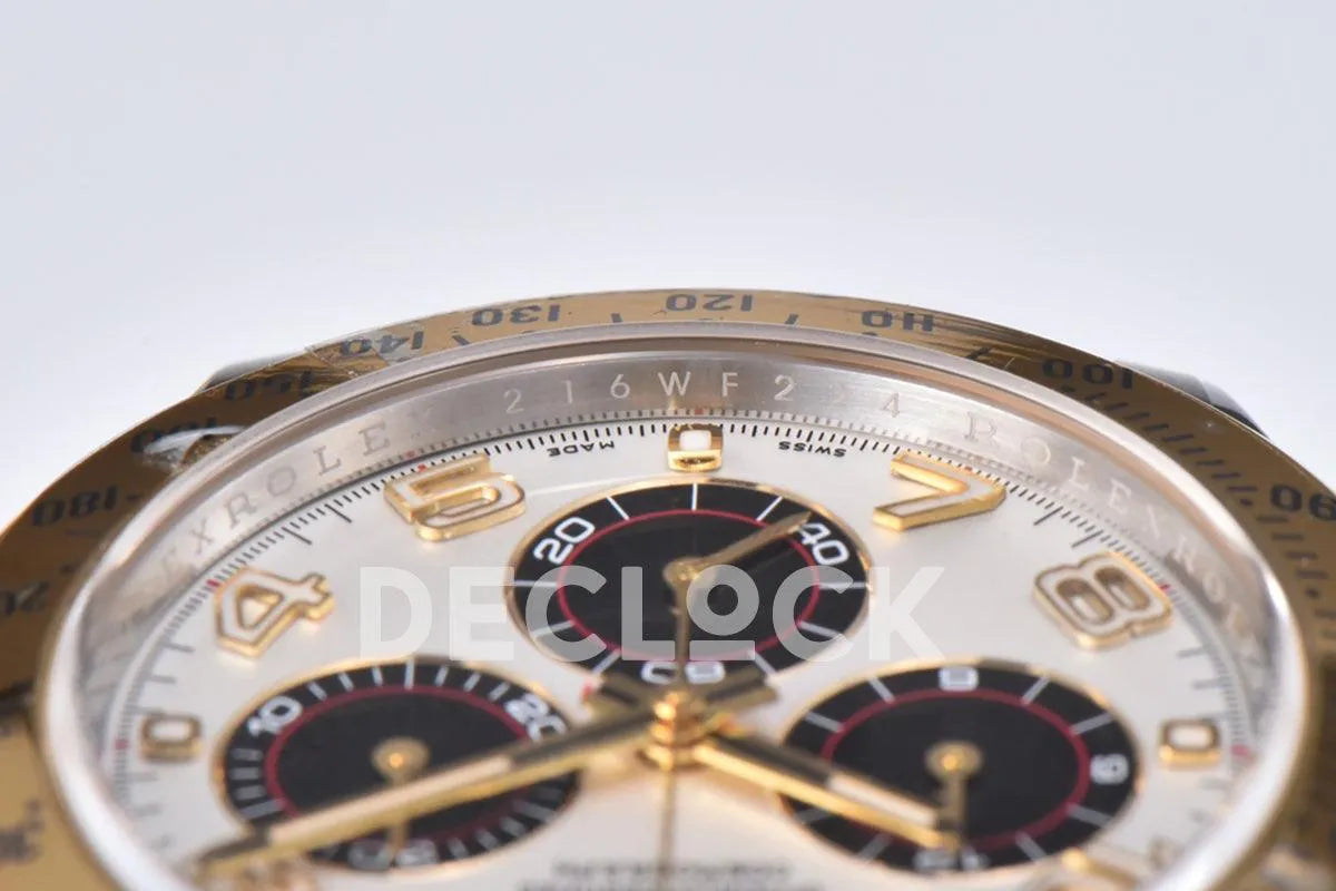 Replica Rolex Daytona 116519 White Dial in Yellow Gold