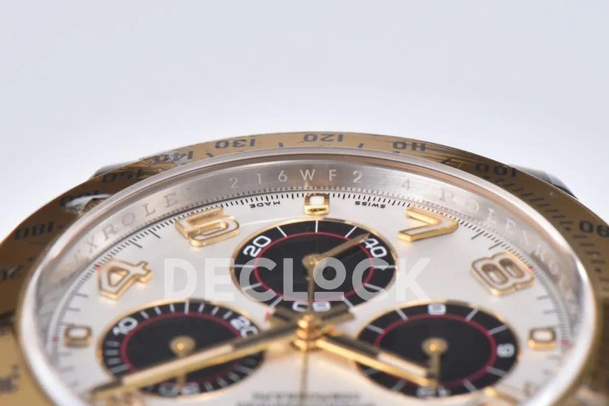 Replica Rolex Daytona 116519 White Dial in Yellow Gold |  Declock.