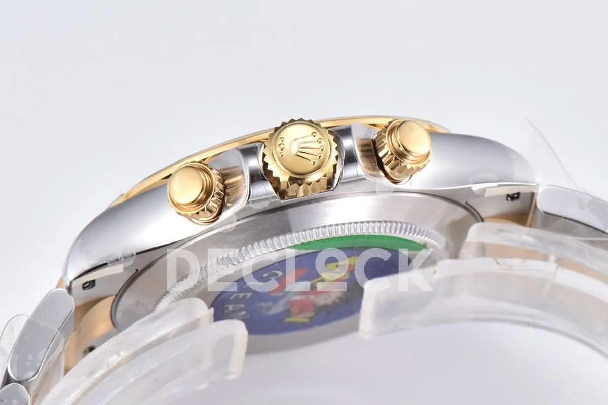 Replica Rolex Daytona 116519 White Dial in Yellow Gold |  Declock.