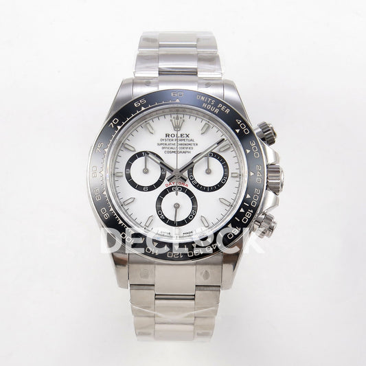 Rolex Daytona 126500 'Panda' VSF 904L Steel White Dial DD4131 Free Sprung V1s Replica Watch