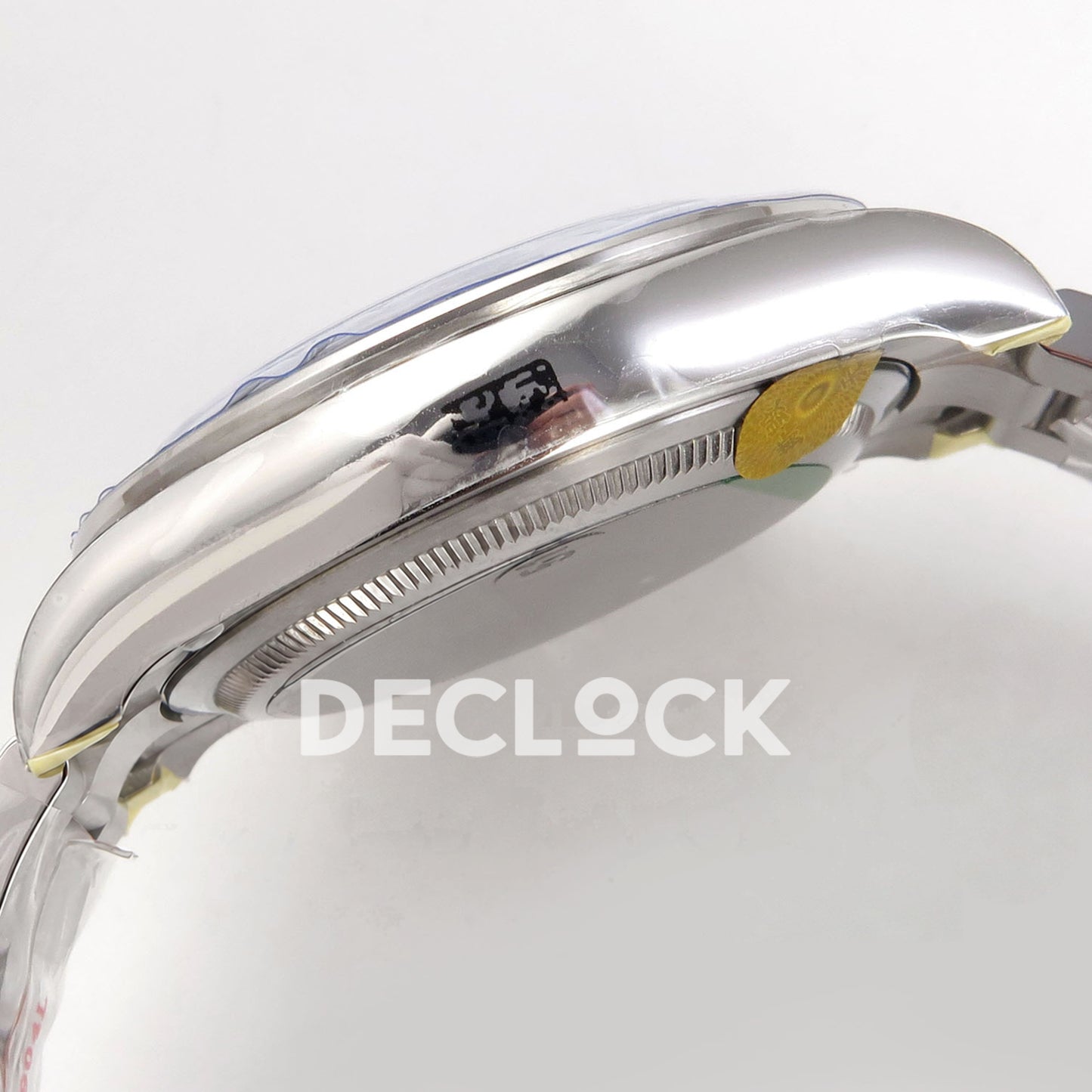 Super Clone Rolex Daytona 126515 Black/RG Stick Dial on Oysterflex Strap DD4131