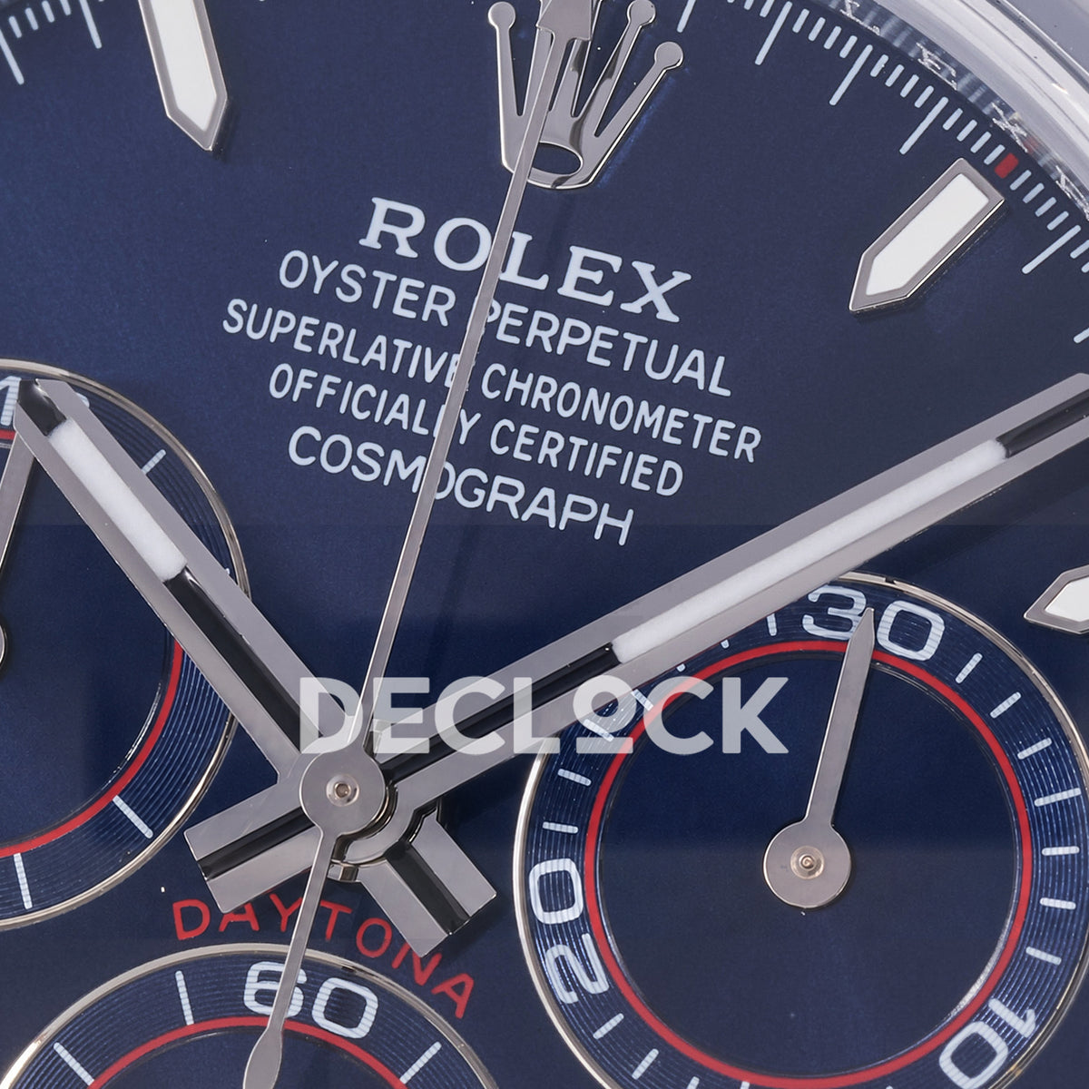 Rolex Daytona 126509 3BF Steel Blue Dial JH4131 Weighted 220g Free Sprung