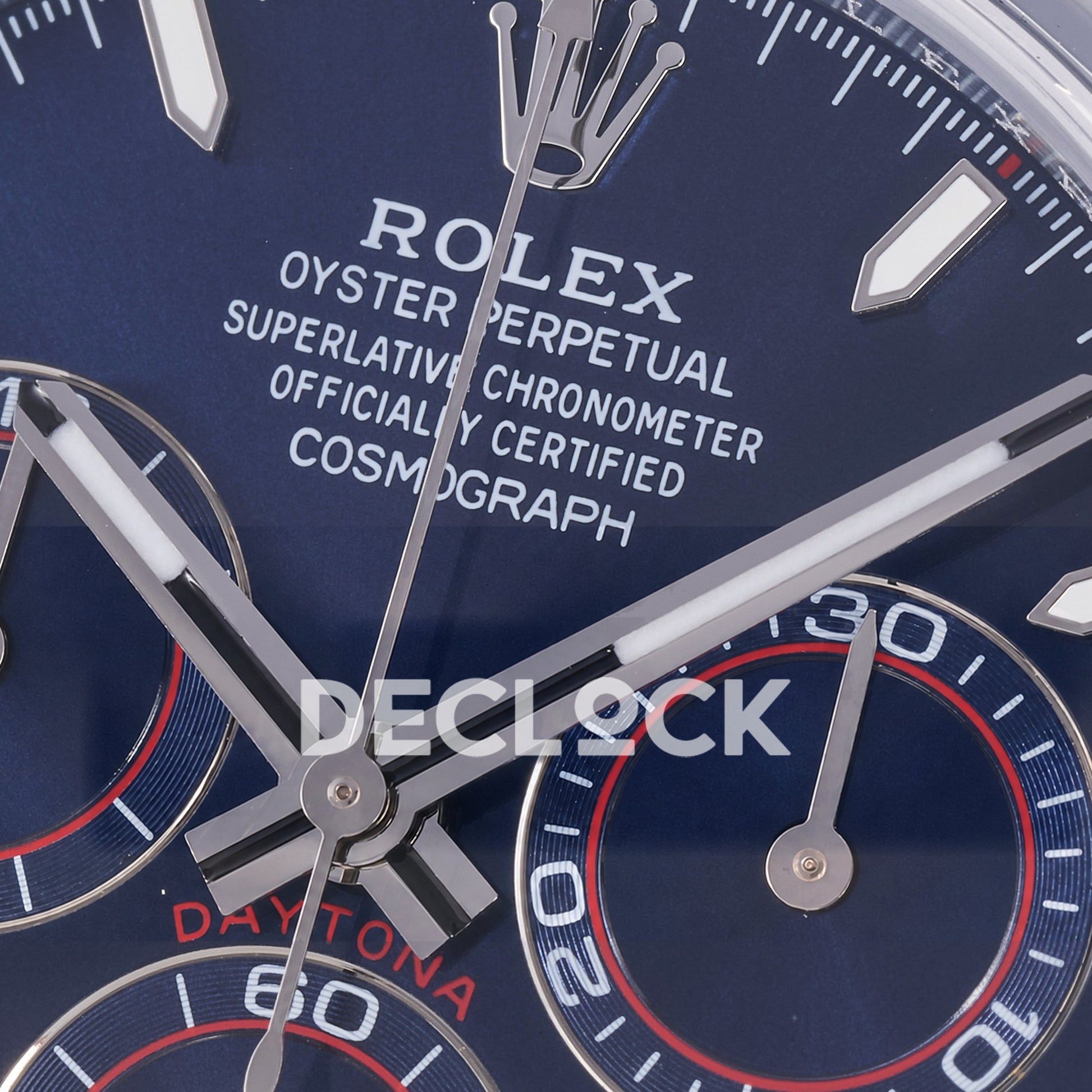 Rolex Daytona 126509 3BF Steel Blue Dial JH4131 Weighted 220g Free Sprung