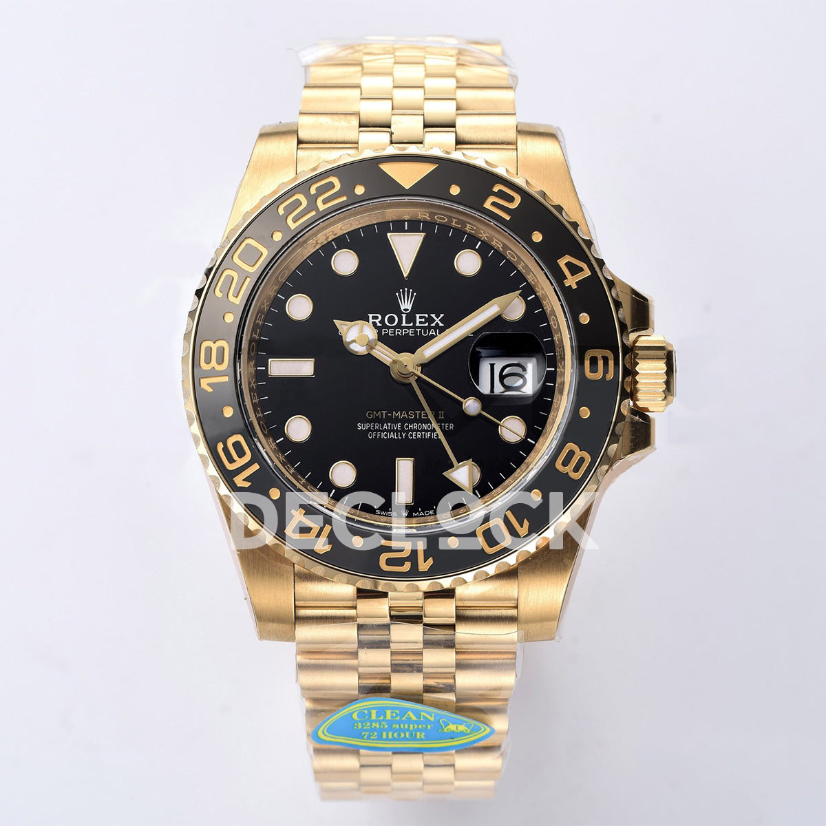 GMT-Master II 126718 Clean V3 Edition Black Dial on Jubilee Bracelet