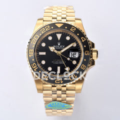 GMT-Master II 126718 Clean V3 Edition Black Dial on Jubilee Bracelet