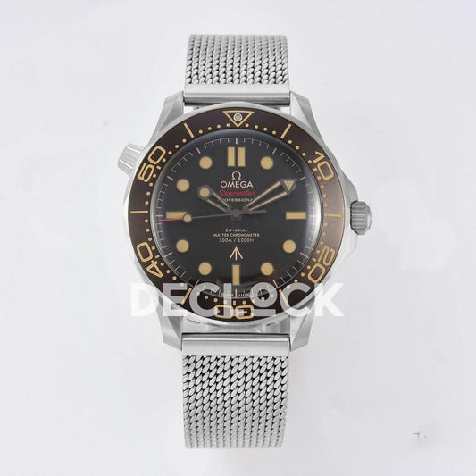 Replica Declock Seamaster 300 “No Time to Die” Limited Edition on Titanium Mesh Bracelet | Declock.
