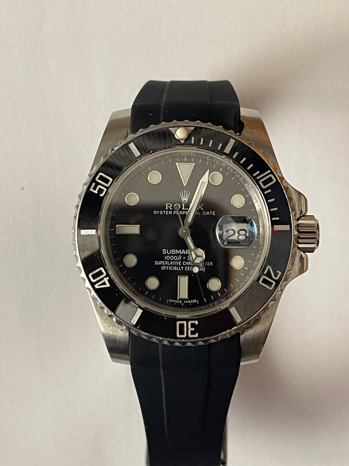 Replica DECLOCK Submariner in Rubber