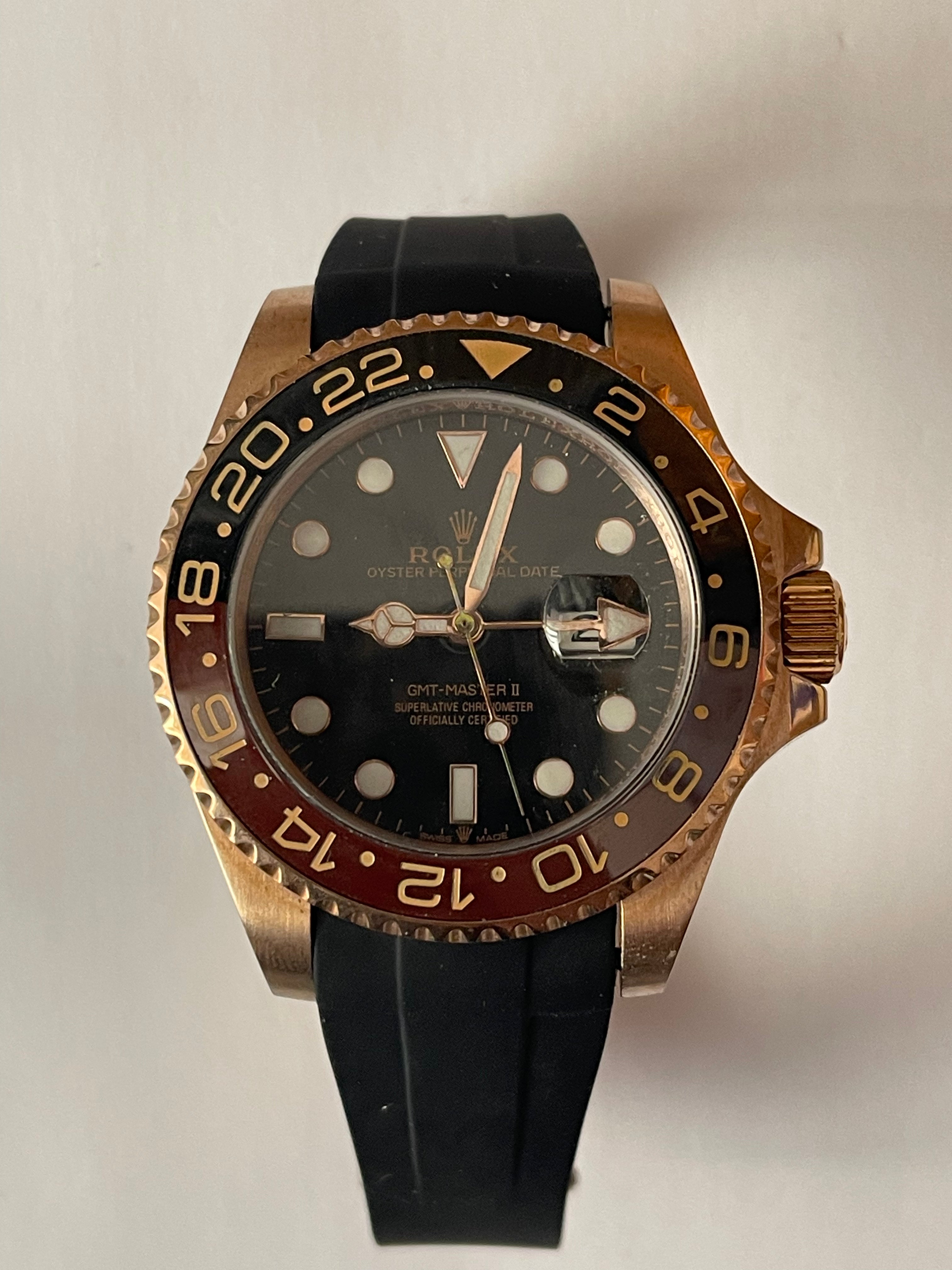 Replica DECLOCK Gmt in Rubber