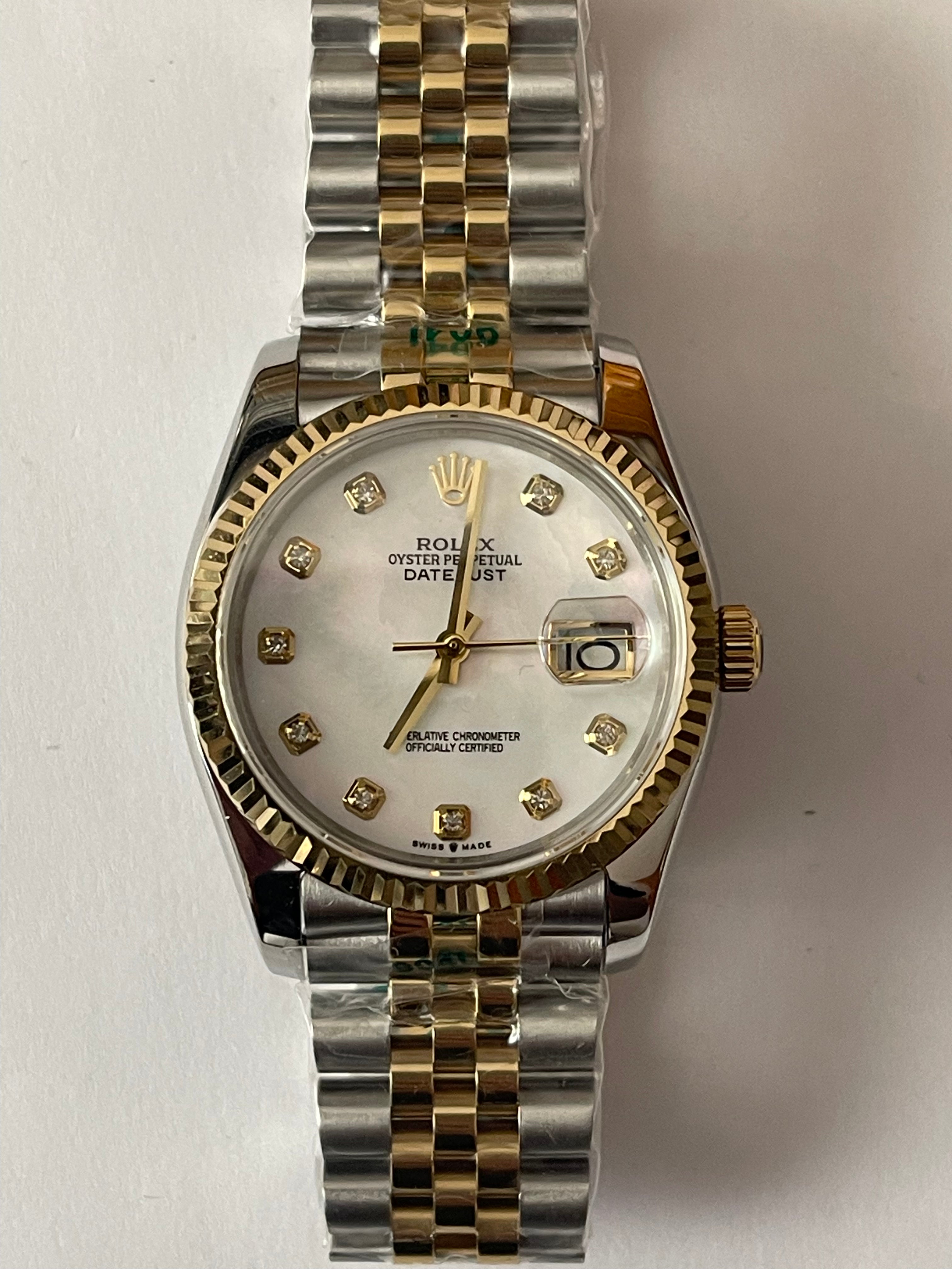 Replica DECLOCK Datejust 36mm Marble Dial