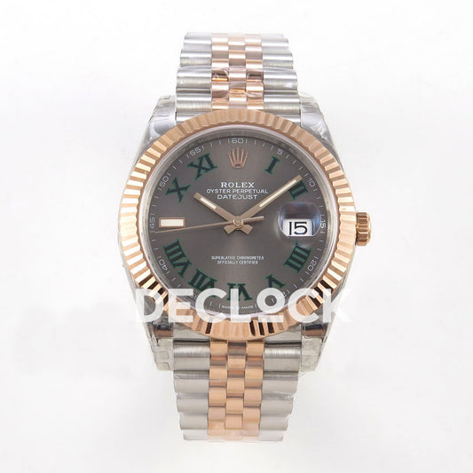 Rolex DateJust 41 126334 904L SS White Dial on Jubilee Bracelet Replica Watch