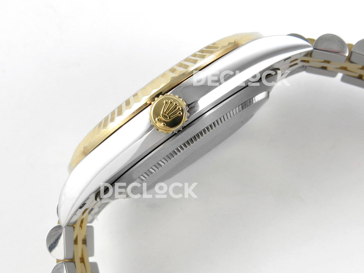 Replica Rolex DateJust 41 126333 904L Steel YG Diamonds Dial on SS/YG Jubilee Bracelet |  Declock.