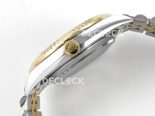 Replica Rolex DateJust 41 126333 904L Steel YG Diamonds Dial on SS/YG Jubilee Bracelet |  Declock.