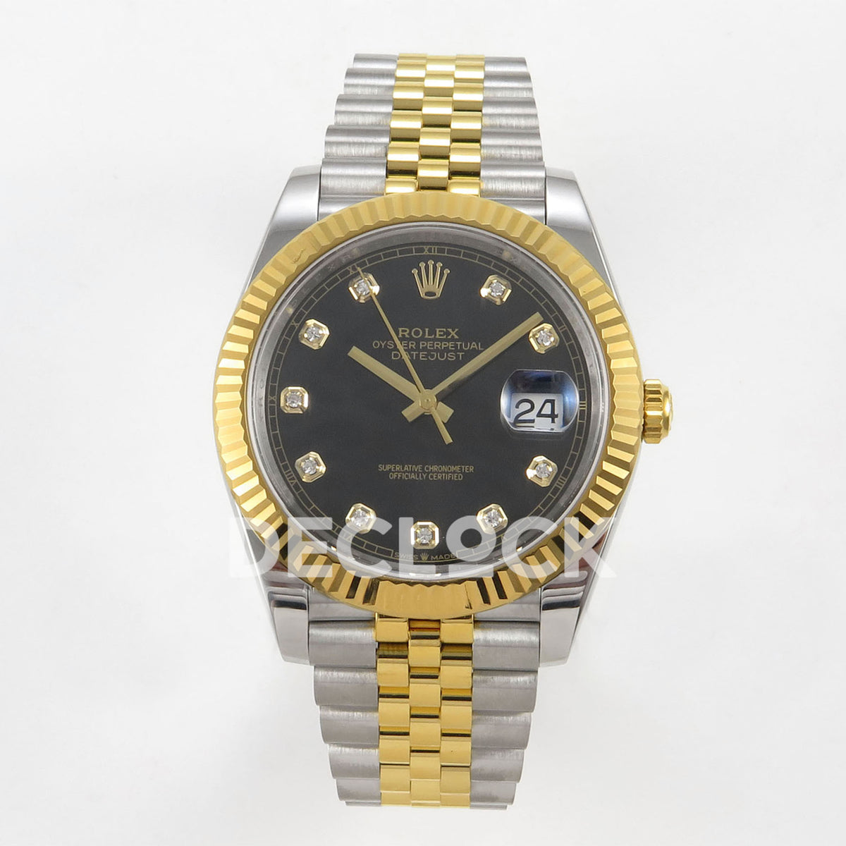 Rolex Datejust 41 126333 Black Diamond Dial Replica