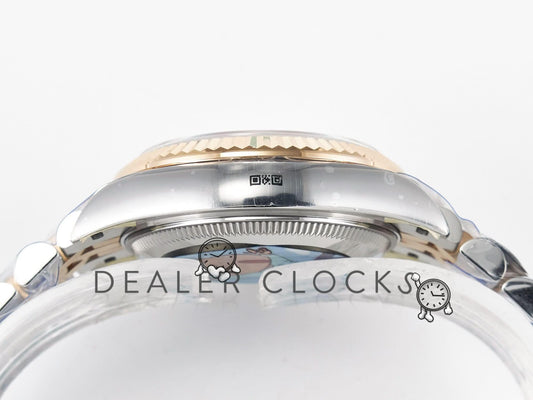 Replica Rolex DateJust 31 278271 ARF 1:1 Best Edition 904L Steel RG Diamonds Dial on SS/RG Jubilee Bracelet ETA 2688 | Declock.