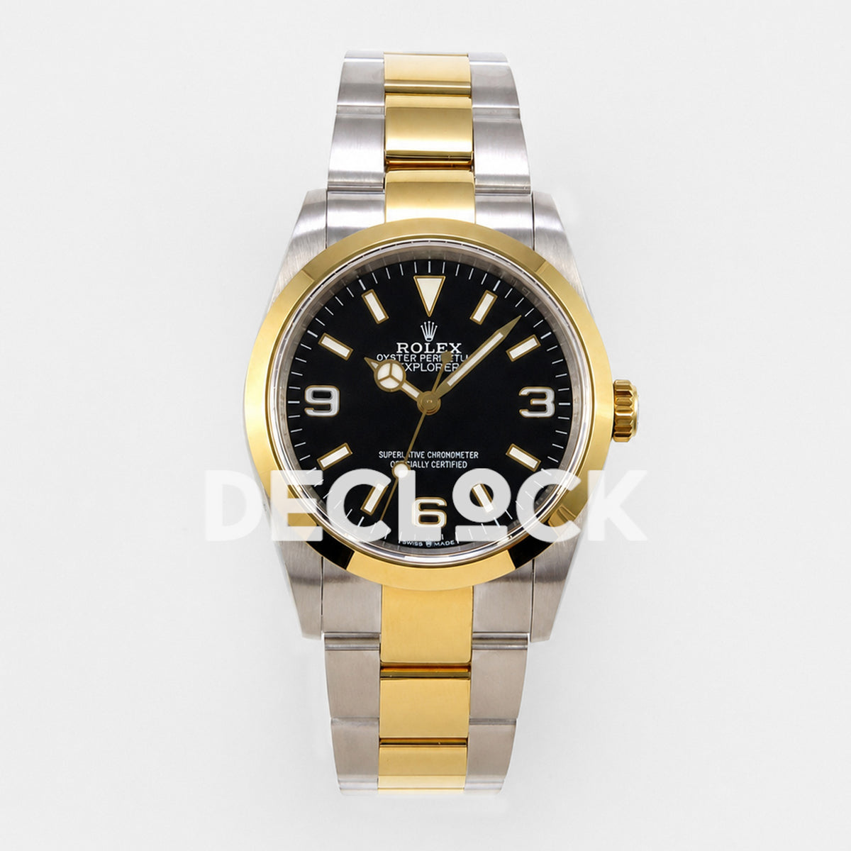 Rolex Explorer 124273 36mm QF Black Dial SH3230 Free Sprung