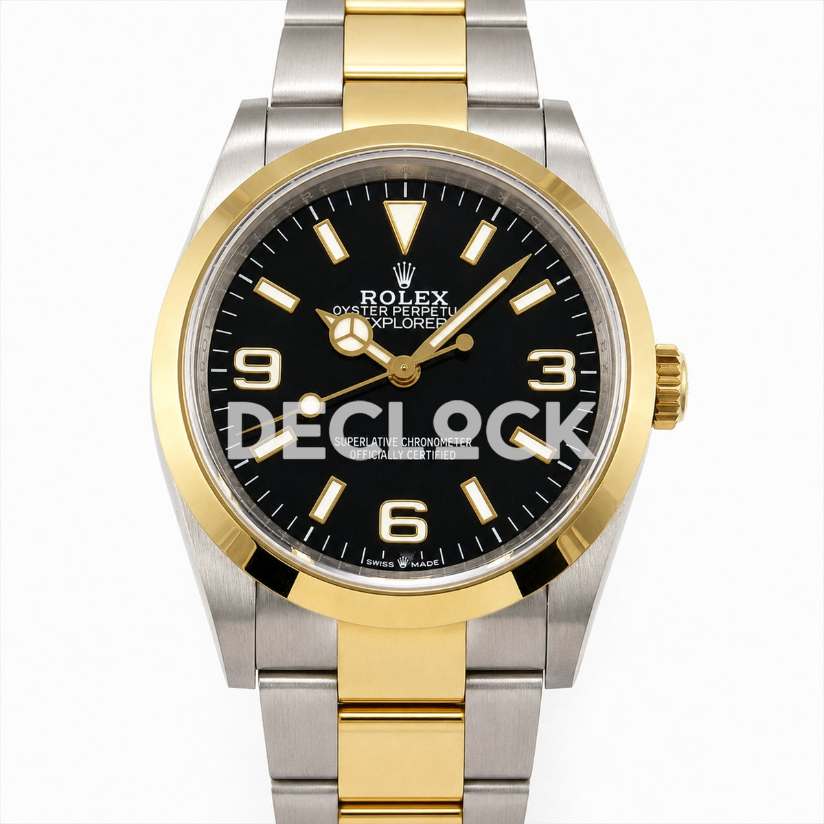 Rolex Explorer 124273 36mm QF Black Dial SH3230 Free Sprung