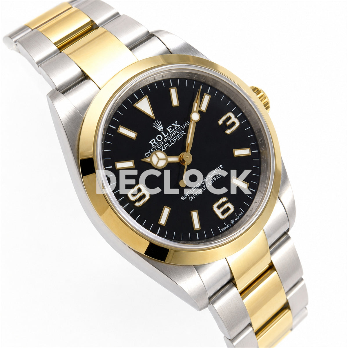 Rolex Explorer 124273 36mm QF Black Dial SH3230 Free Sprung