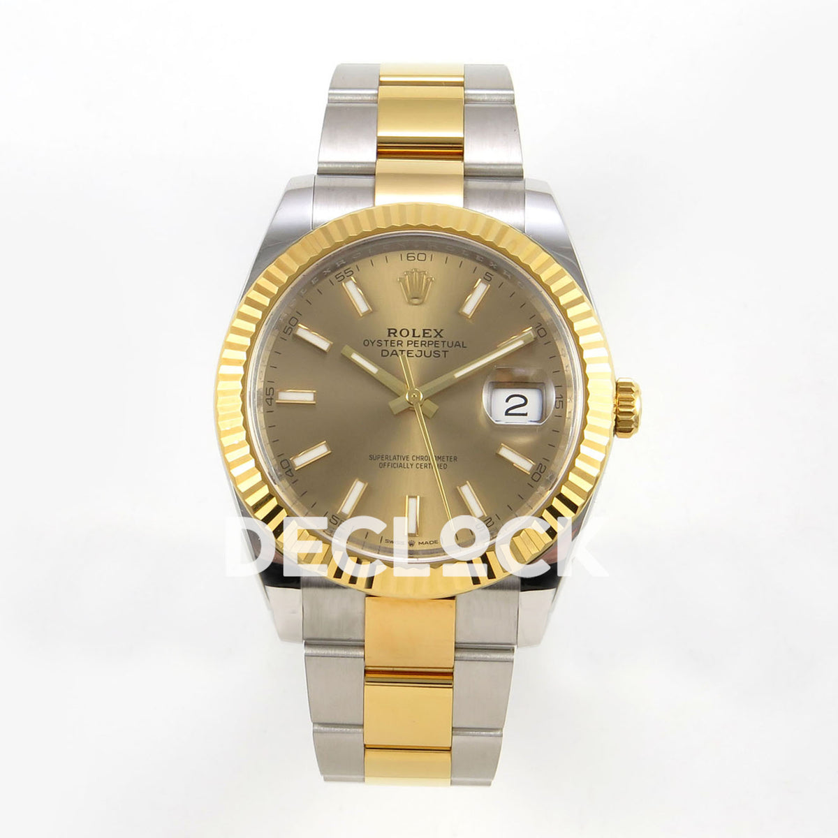 Replica Rolex Datejust 41 126333 Champagne Dial Oyster