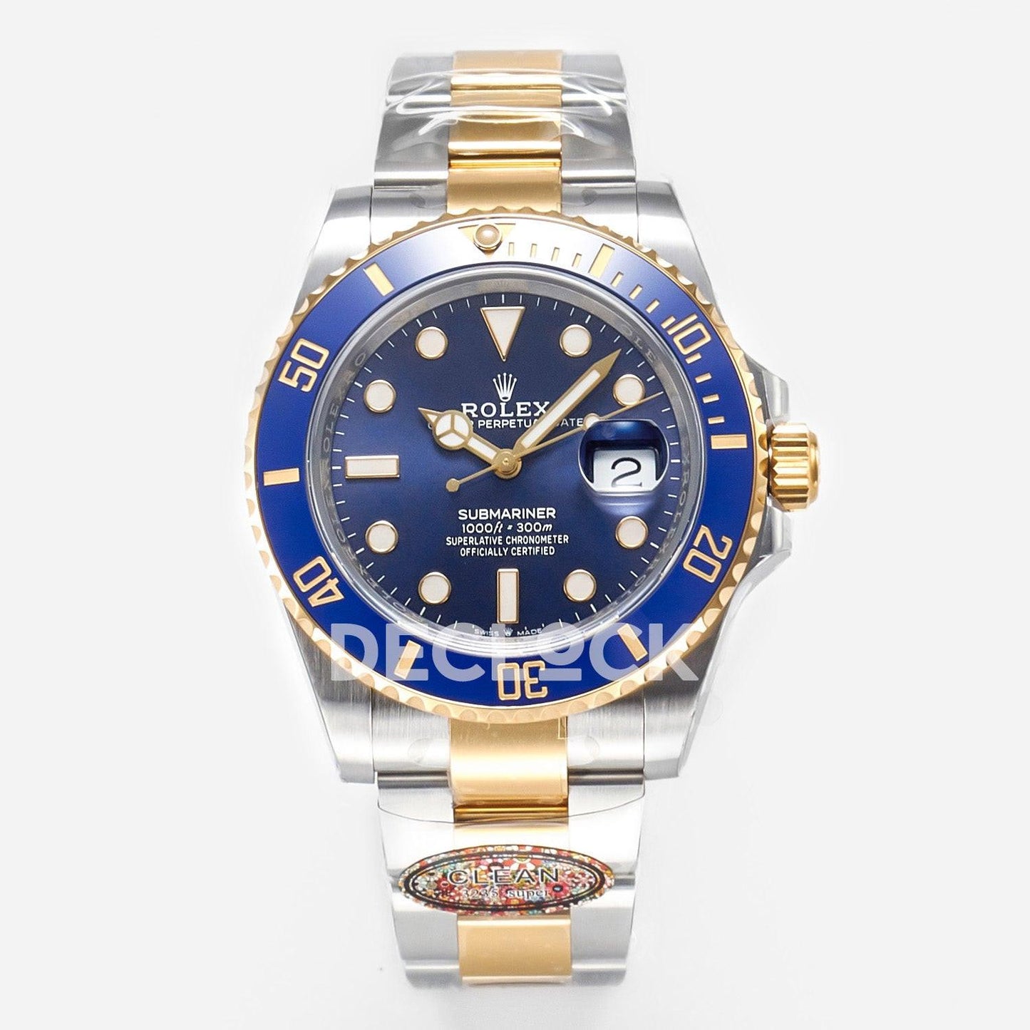 Replica Rolex Submariner 41 126613LB Clean 1:1 Best Edition YG/SS Blue Dial VR3235 |  Declock.