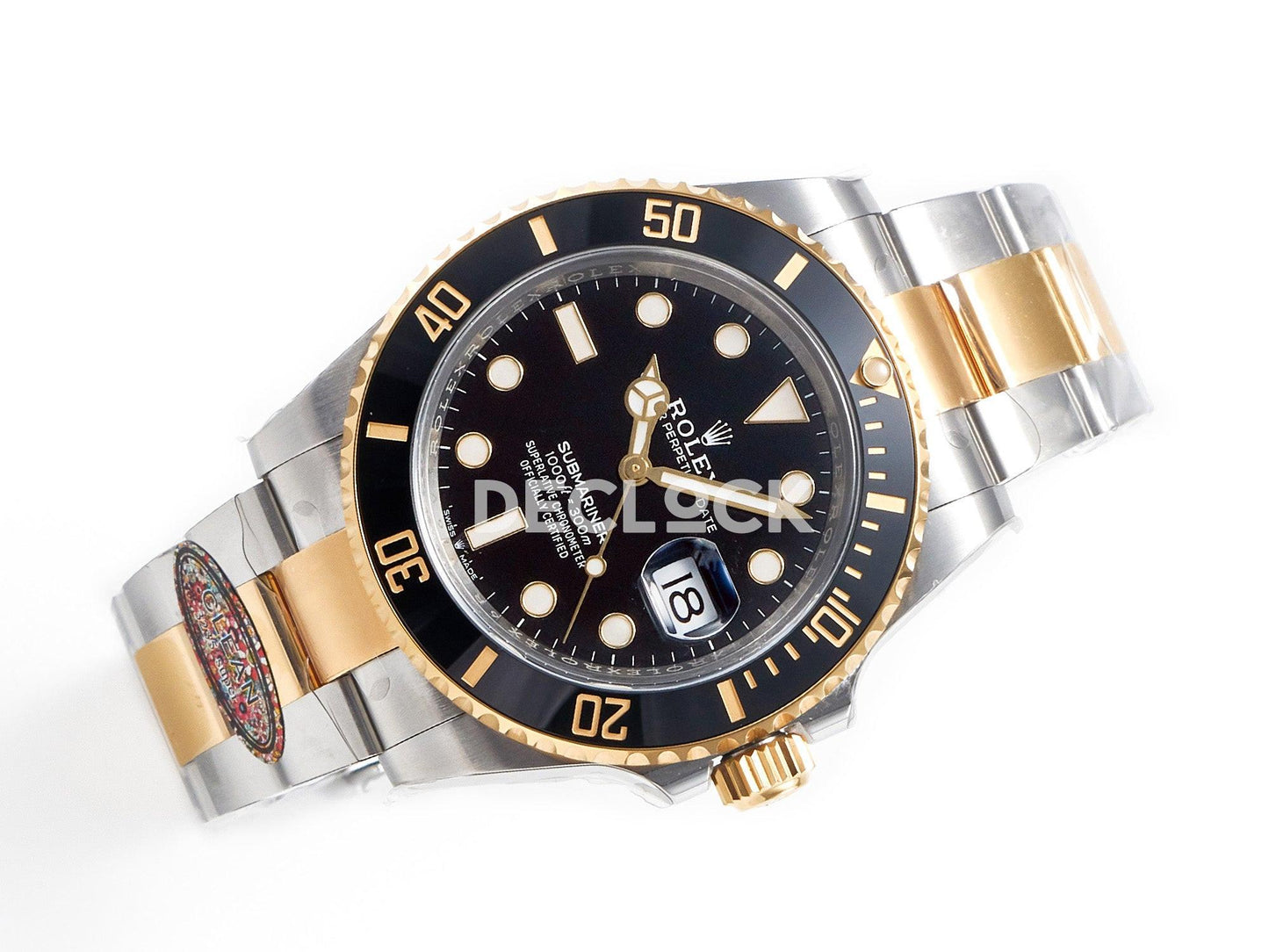 Replica Rolex Submariner 41 126613LN Clean 1:1 Best Edition YG/SS Black Dial VR3235 |  Declock.