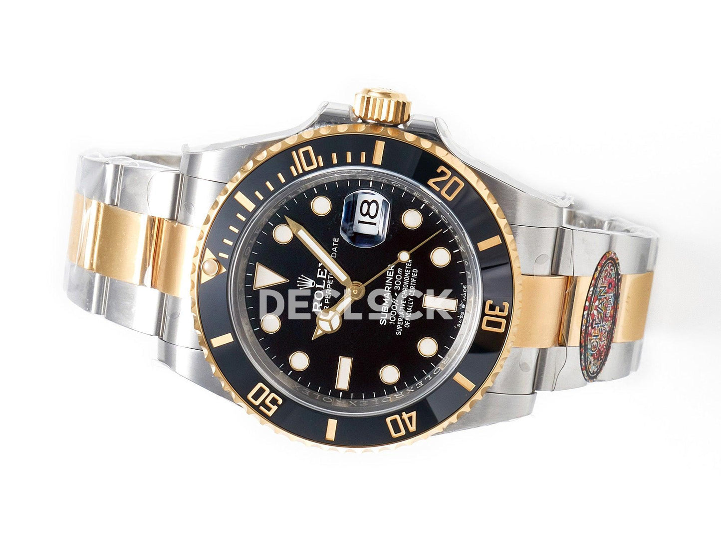 Replica Rolex Submariner 41 126613LN Clean 1:1 Best Edition YG/SS Black Dial VR3235 |  Declock.