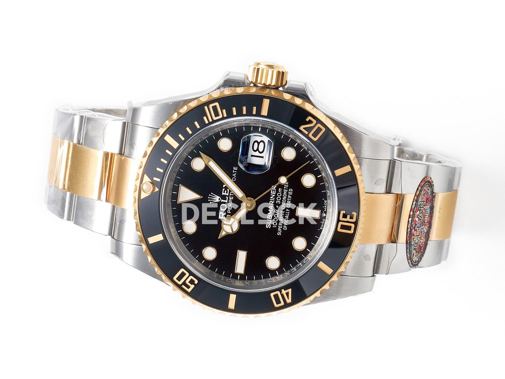 Replica Rolex Submariner 41 126613LN Clean 1:1 Best Edition YG/SS Black Dial VR3235 |  Declock.
