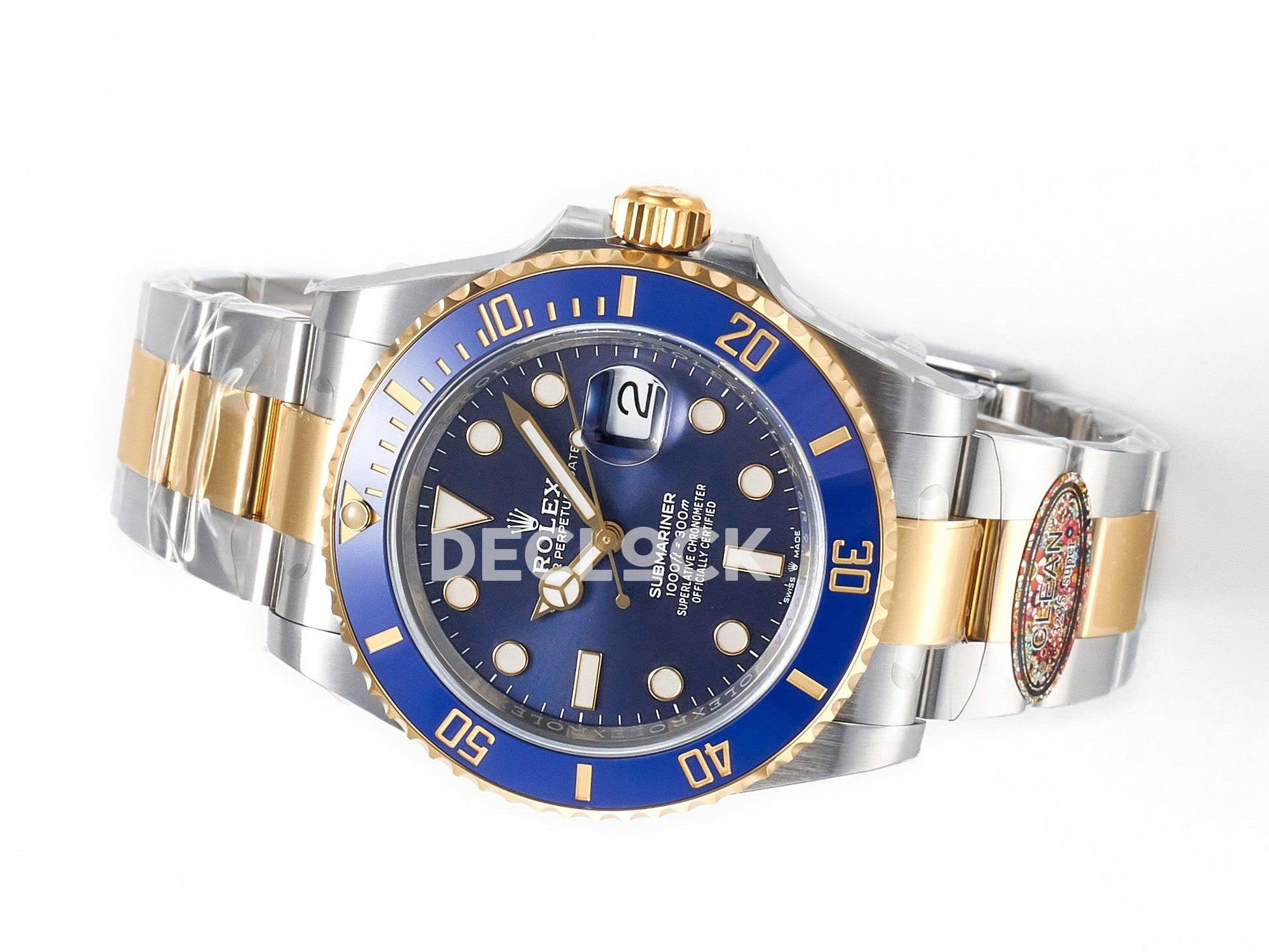 Replica Rolex Submariner 41 126613LB Clean 1:1 Best Edition YG/SS Blue Dial VR3235 |  Declock.