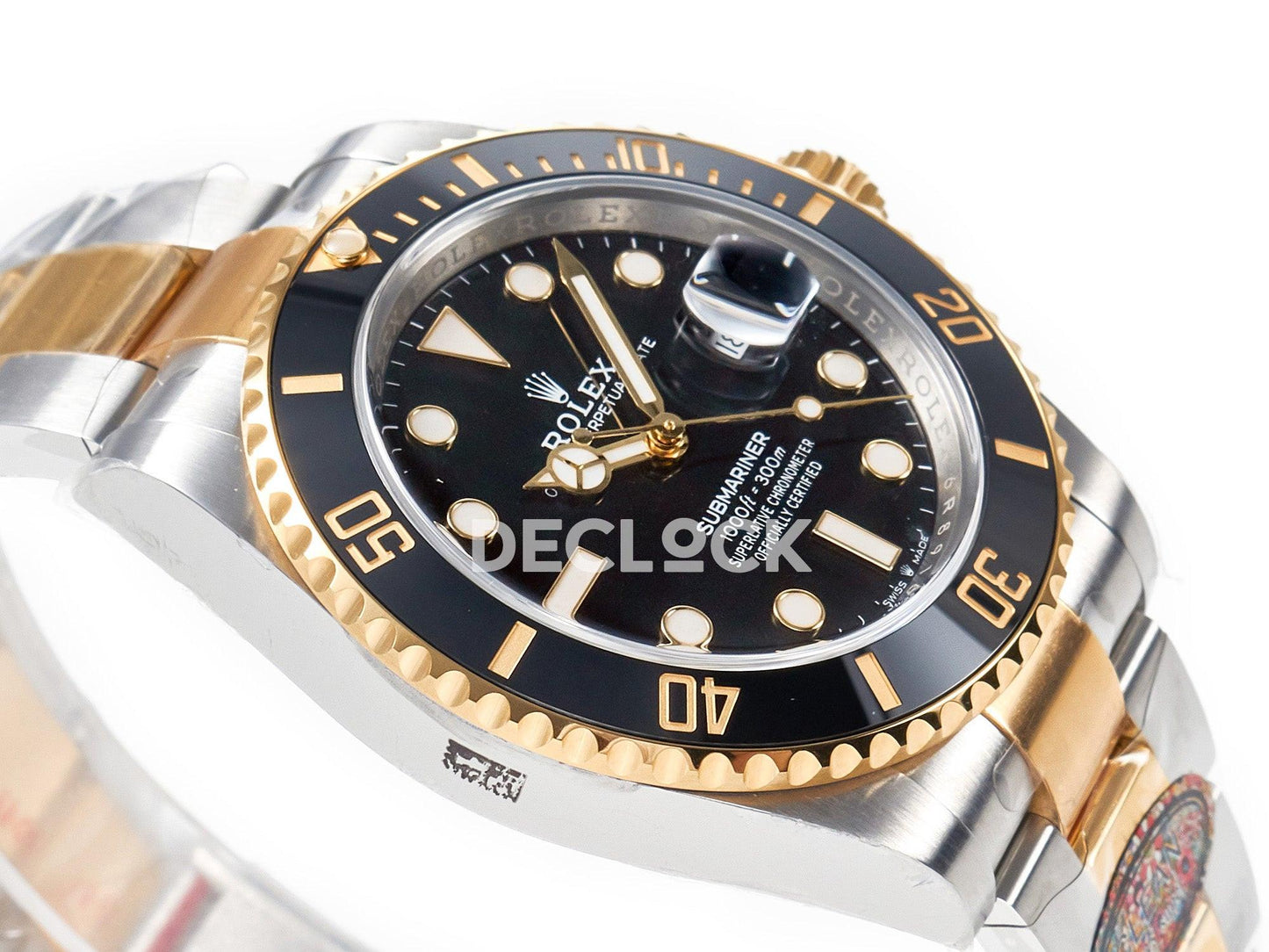 Replica Rolex Submariner 41 126613LN Clean 1:1 Best Edition YG/SS Black Dial VR3235 |  Declock.
