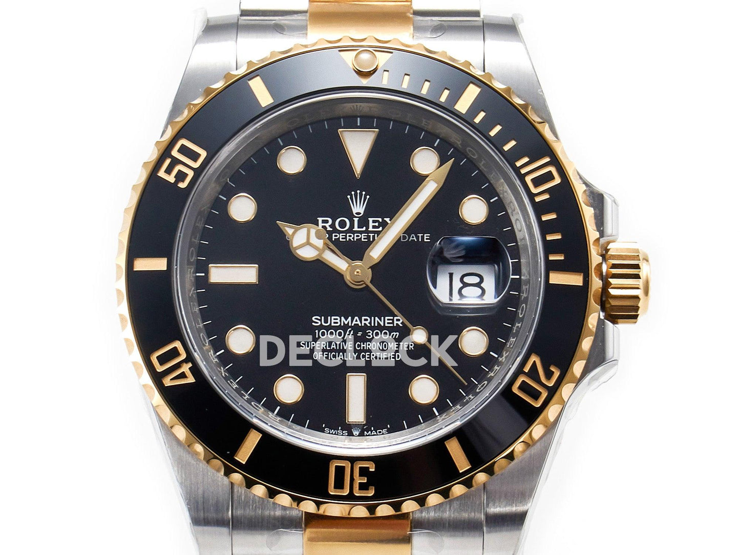 Replica Rolex Submariner 41 126613LN Clean 1:1 Best Edition YG/SS Black Dial VR3235 |  Declock.