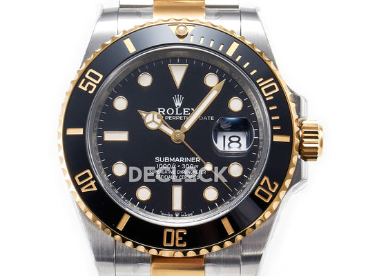 Replica Rolex Submariner 41 126613LN Clean 1:1 Best Edition YG/SS Black Dial VR3235 |  Declock.