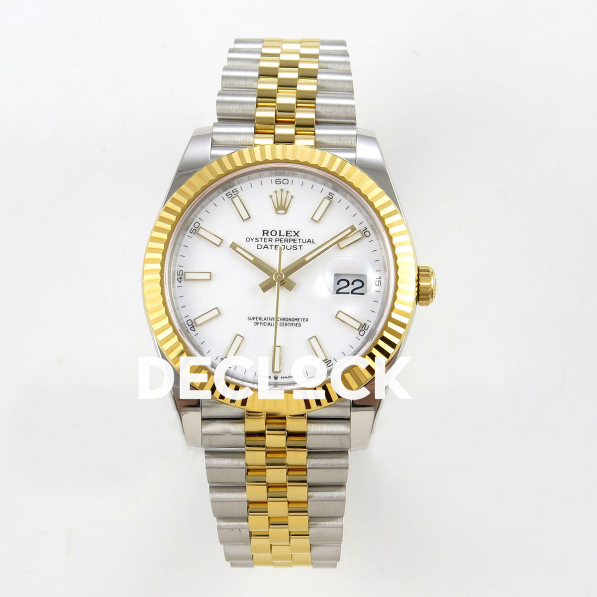 Replica Rolex Datejust 41 126333 White Dial Jubilee