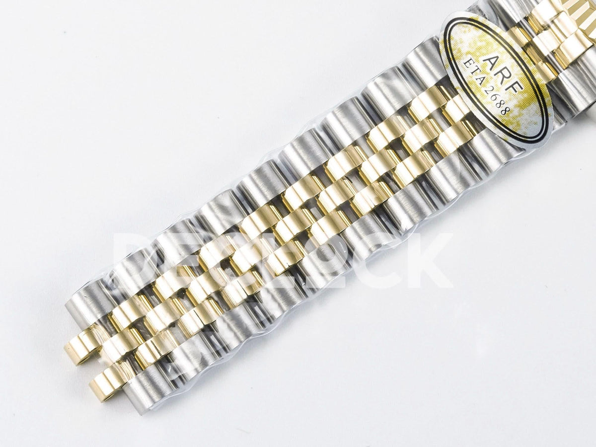Replica Rolex DateJust 31 278273 ARF 1:1 Best Edition 904L Steel YG Dial Stick Marker on SS/YG Jubilee Bracelet ETA 2688 |  Declock.