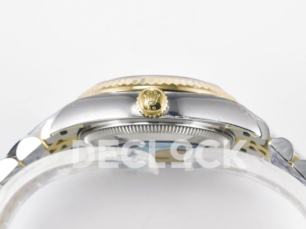 Replica Rolex DateJust 31 278273 ARF 1:1 Best Edition 904L Steel YG Dial Stick Marker on SS/YG Jubilee Bracelet ETA 2688 |  Declock.