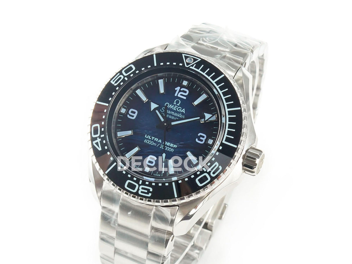 Replica Declock Seamaster Ultra Deep 600m SS Summer Blue Dial |  Declock.